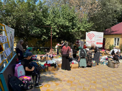 Благотворительная акция в Кизилюрте: помощь детям накануне учебного года