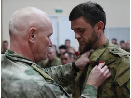 Участник СВО из с.Калининаул награжден медалью «Жукова»