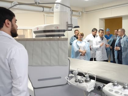 Ризван Газимагомедов с рабочим визитом посетил Городскую клиническую больницу
