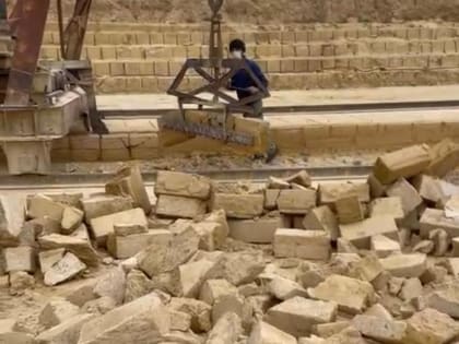 В Табасаранском районе выявлен факт незаконной добычи камня