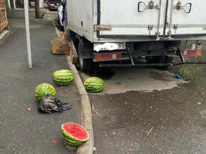 Несанкционированная торговля бахчевыми в Махачкале: проблема, требующая решения