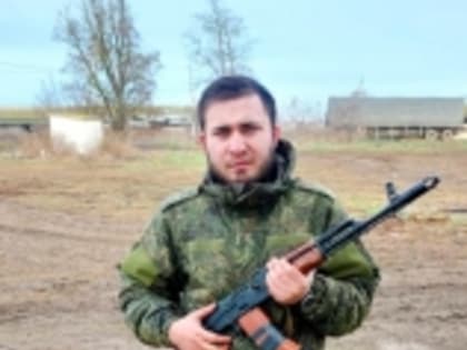 Шамиль Кутбудинов из села Кунзах удостоился медали «За боевые отличия»