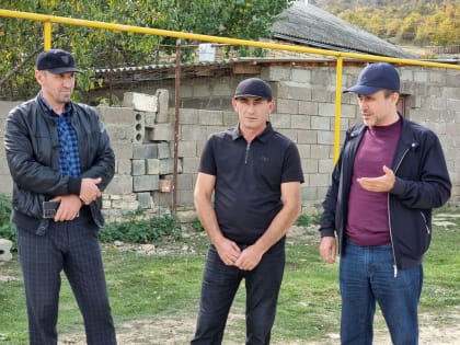 В новом микрорайоне села Санчи запустили газопровод, построенный по федеральной программе социальной догазификации