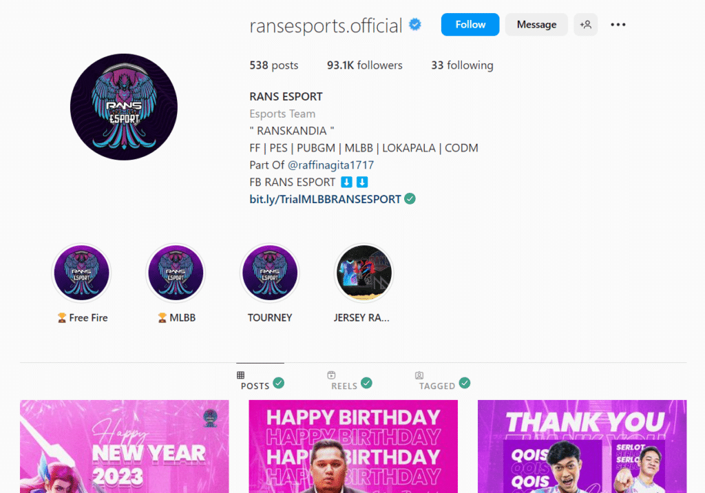 Instagram/ransesports.official