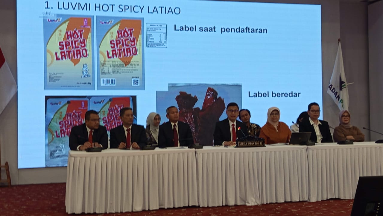 BPOM Mengumumkan Secara Resmi Latiao Dilarang Beredar di Indonesia Karena Tercemar Bakteri Berbahaya/Foto:Freepik