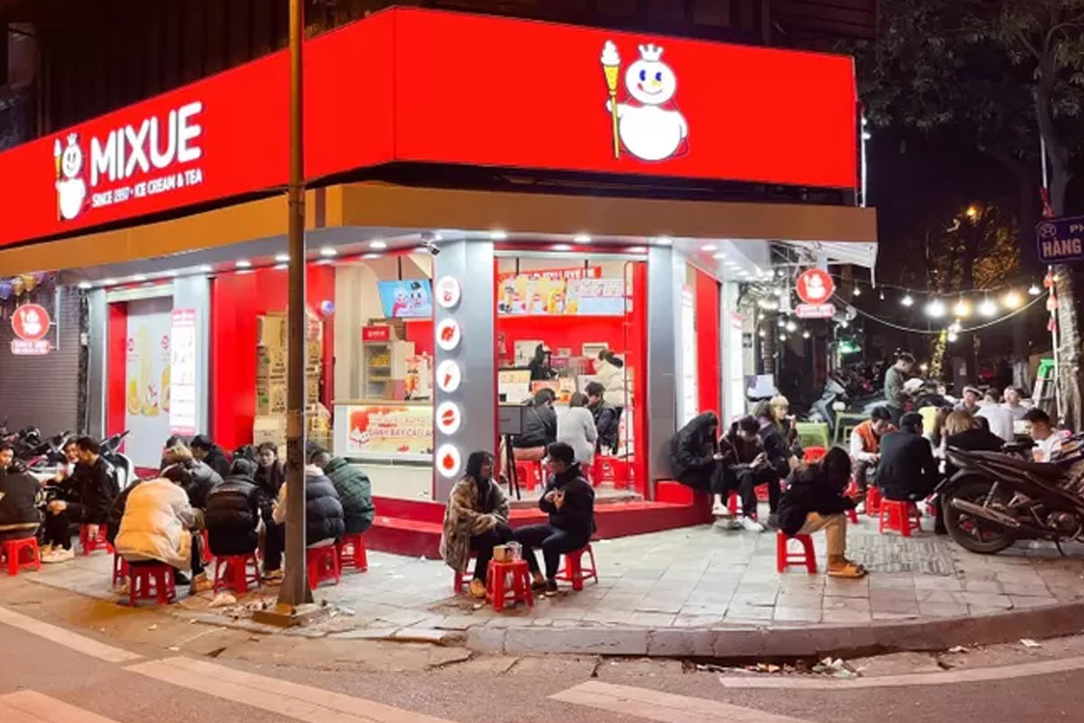 Cara memesan Mixue makan di tempat yang mudah dan terpercaya. (Mixue.co.id)