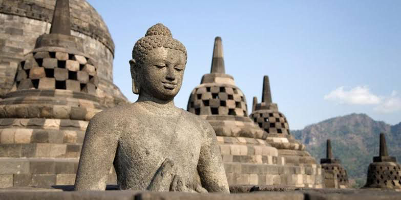 Patung Buddha Agung Borobudur/Foto: Okezone Travel