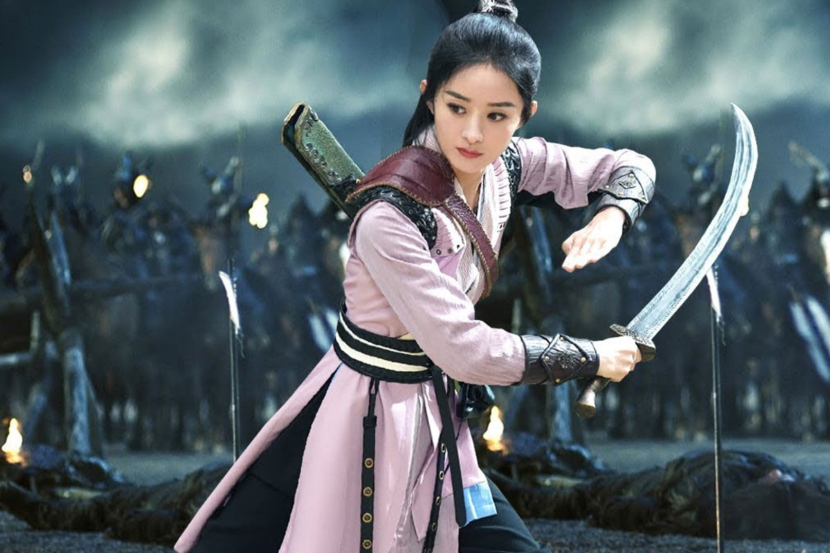 Aksi bela diri ditampilkan dalam serial wuxia terbaik genre romance. (Youtube Mr. Entertainment)