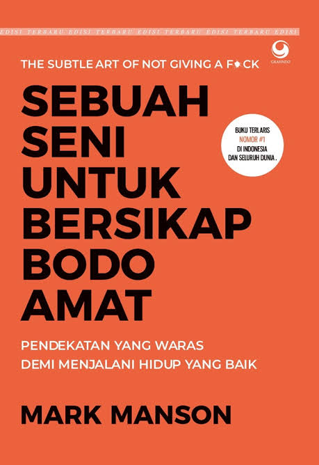 Sebuah Seni untuk Bersikap Bodoamat/Foto: Gramedia