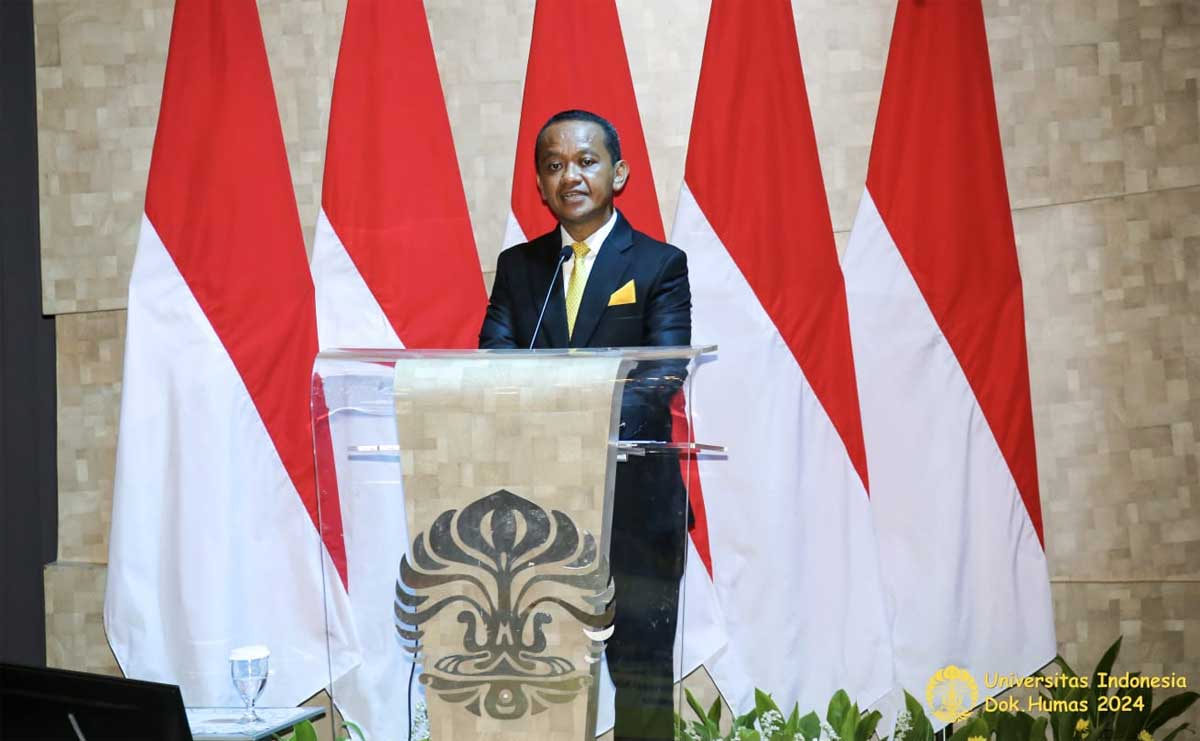 Universitas Indonesia (UI) Tangguhkan Gelar Doktor Bahlil Lahadalia, Cek Fakta Menariknya/Foto: Dok. Humas UI