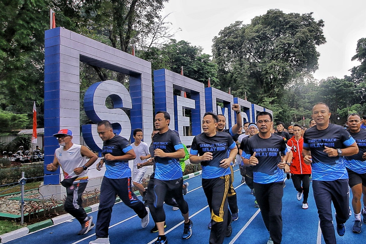 Rekomendasi 4 tempat lari pagi di Bogor yang salah satunya Taman Sempur. (Pemkot Bogor)