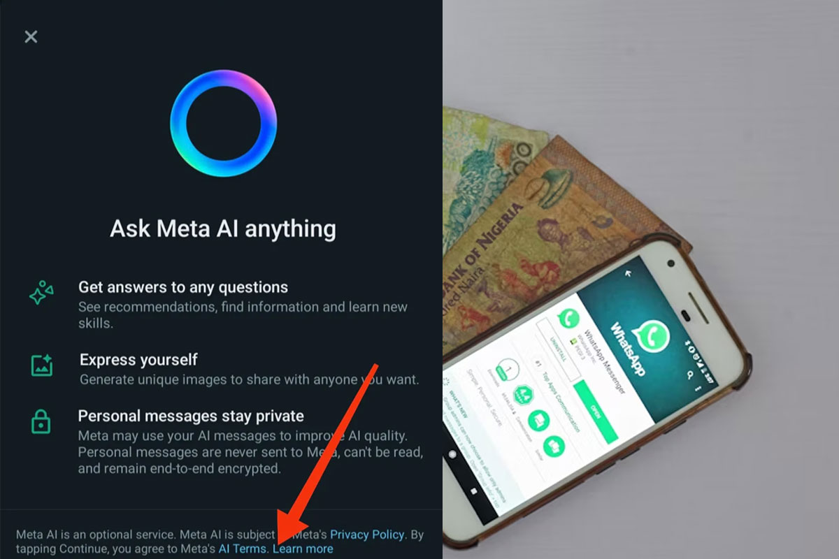 Ilustrasi Meta AI. Inilah cara hapus Meta AI di Whatsapp terbaru. (Smartpix dan Unsplash.com/ Benjamin Dada)