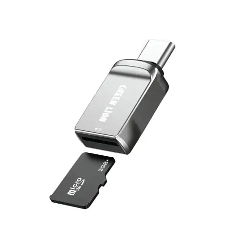 Green Lion 3-in-1 Card Reader