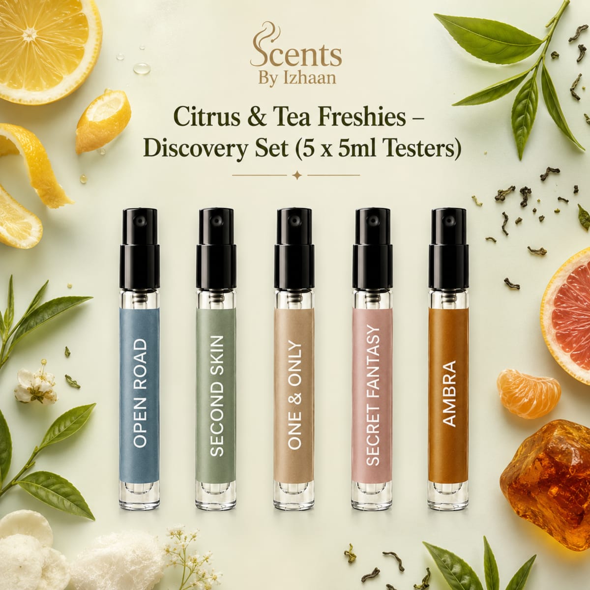 Citrus & Tea Freshies – Discovery Set