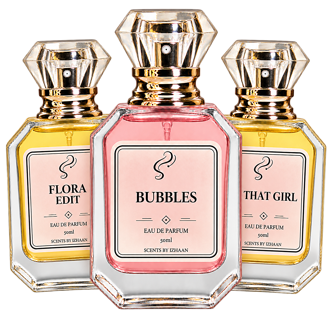 Floral Bloom Trio