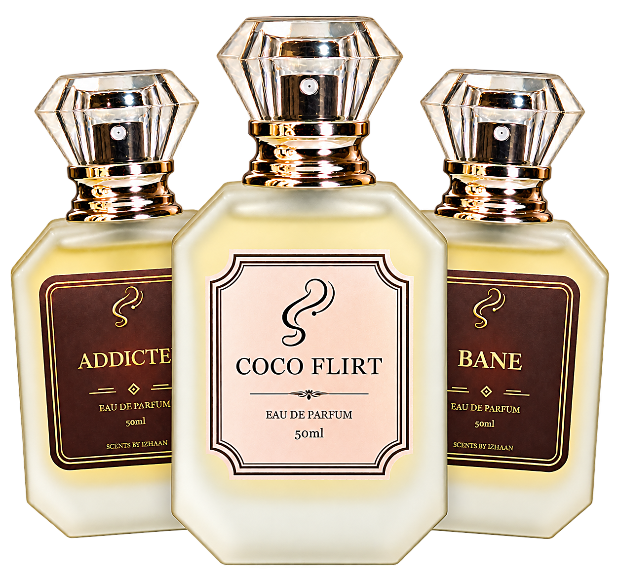 Amber Floral Trio
