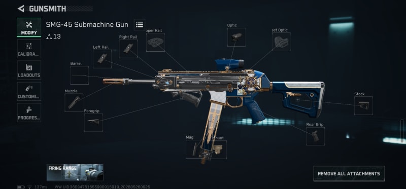 Build screenshot