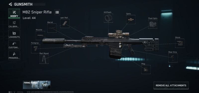 Build screenshot