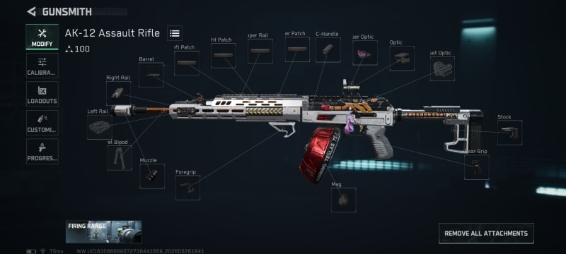 Build screenshot
