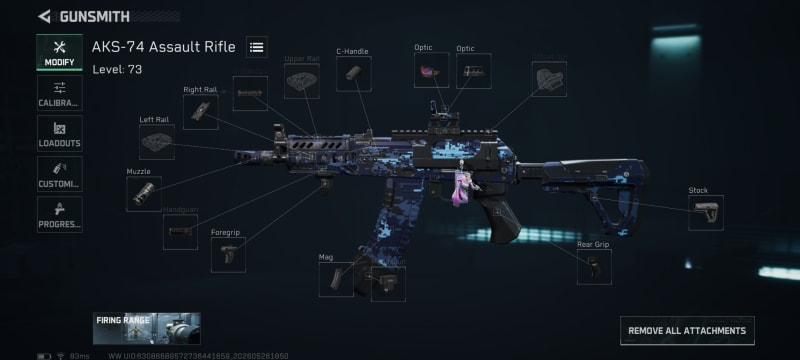 Build screenshot