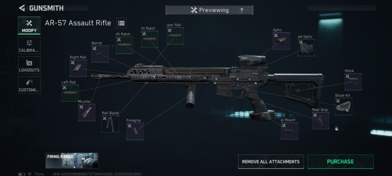Build screenshot