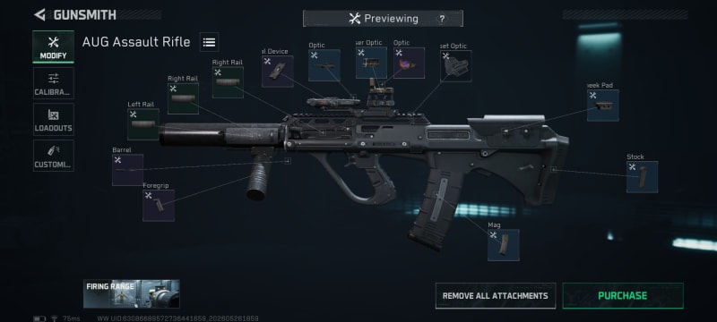 Build screenshot