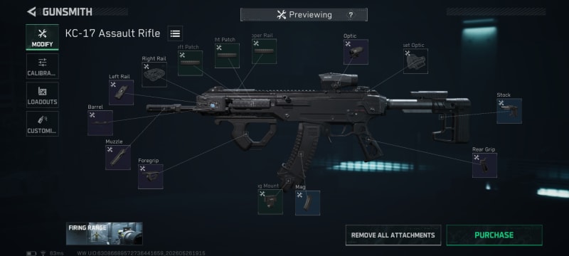 Build screenshot