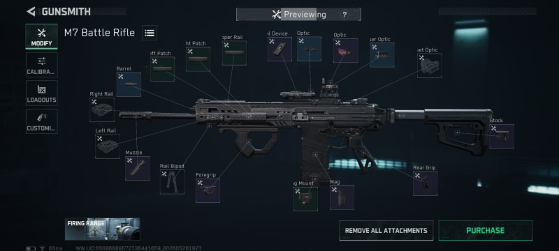 Build screenshot