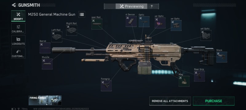 Build screenshot