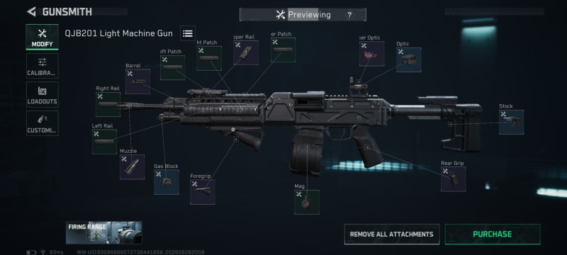 Build screenshot