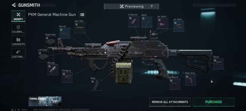 Build screenshot
