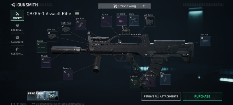 Build screenshot