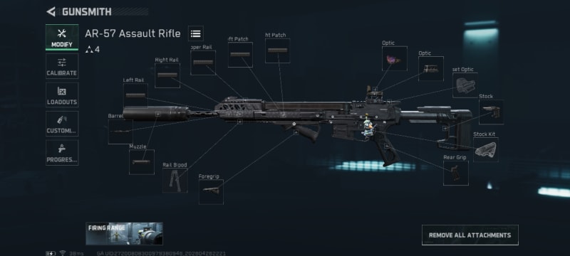 Build screenshot