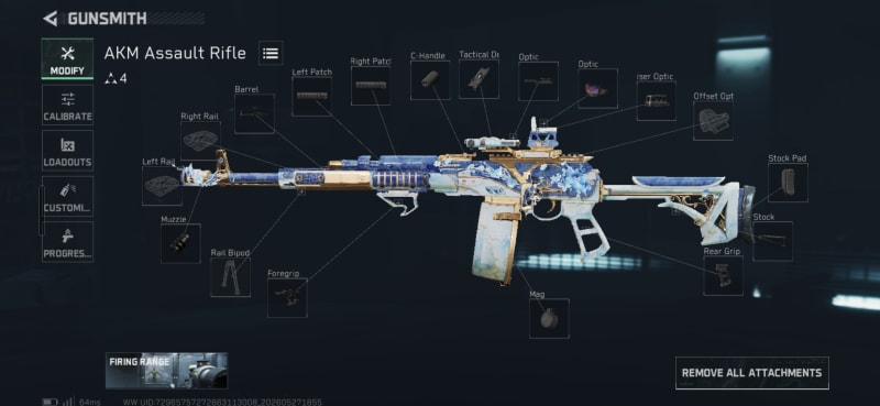 Build screenshot