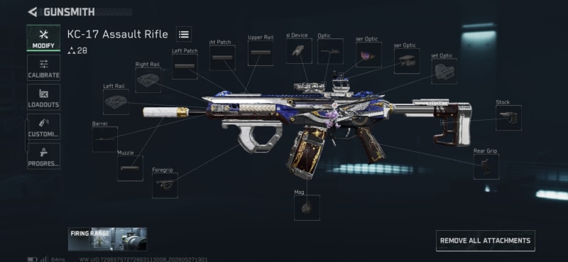 Build screenshot
