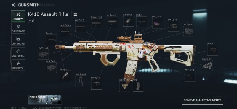 Build screenshot