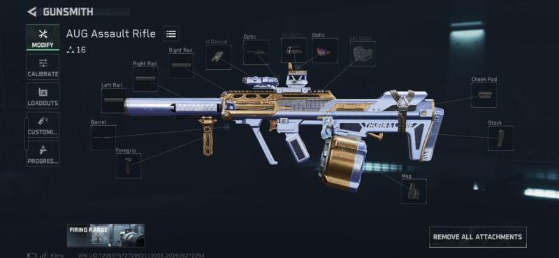 Build screenshot