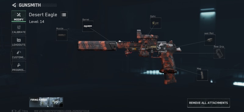 Build screenshot