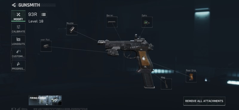 Build screenshot