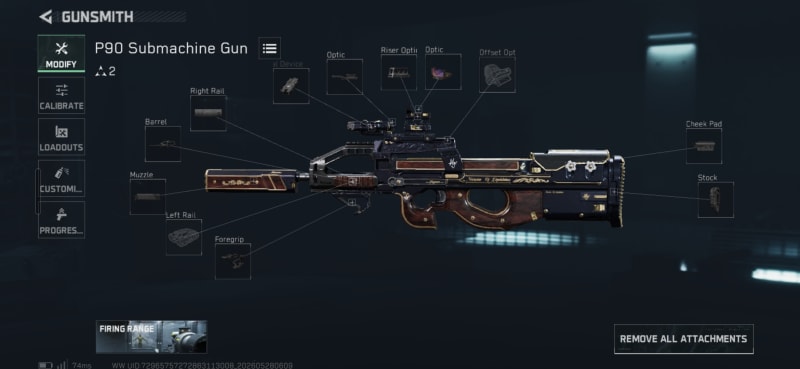 Build screenshot