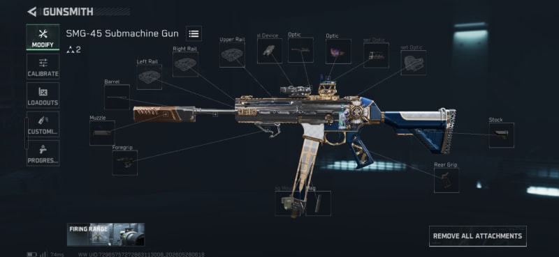Build screenshot