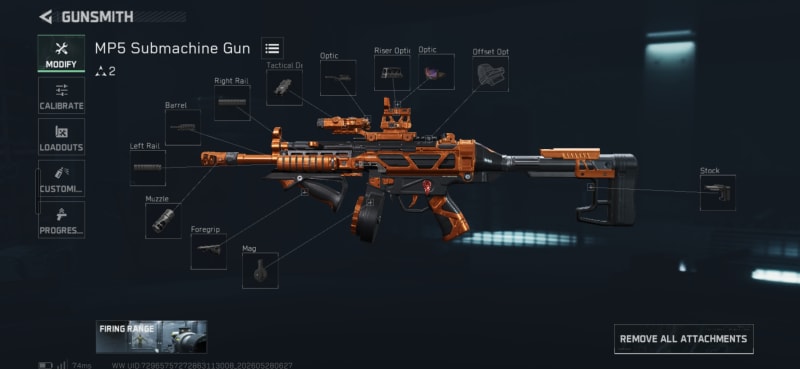 Build screenshot