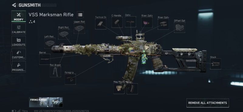 Build screenshot