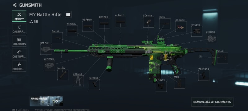 Build screenshot