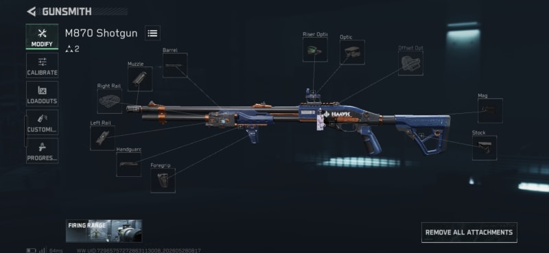 Build screenshot