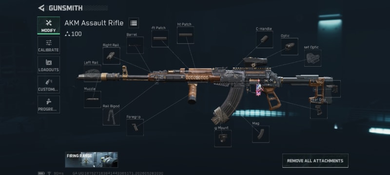 Build screenshot
