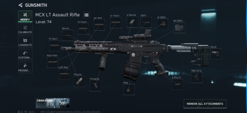 Build screenshot