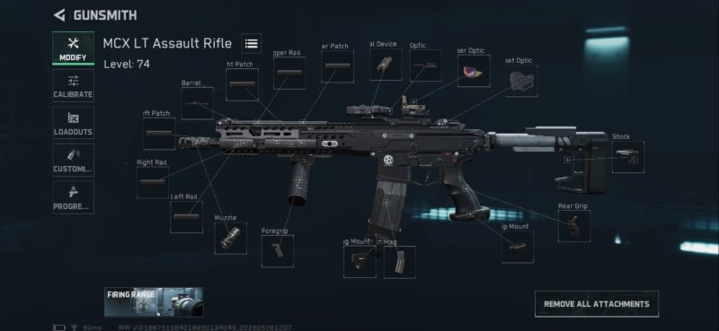 Build screenshot