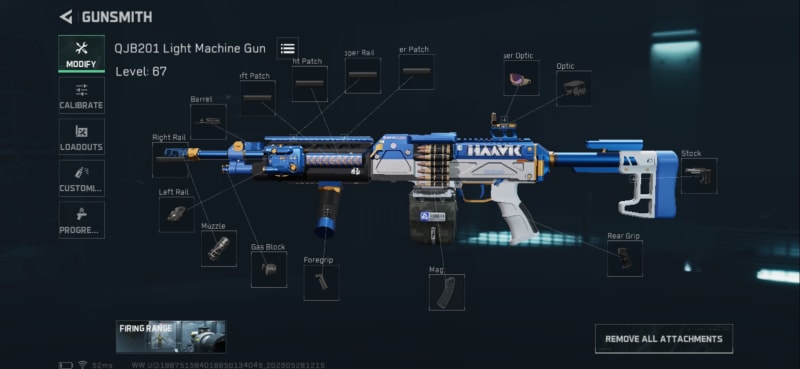 Build screenshot