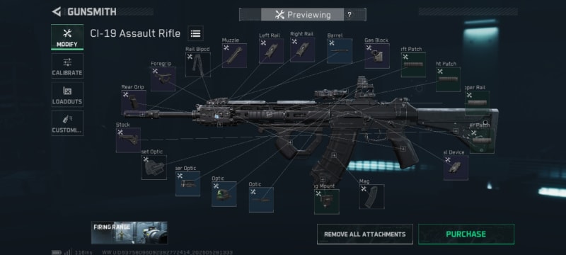 Build screenshot